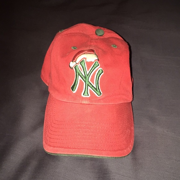 yankees christmas hat